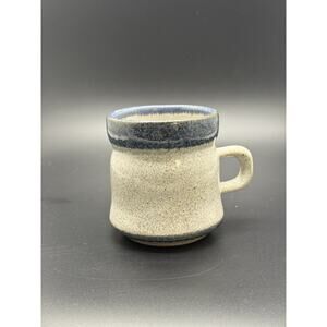 Studio Pottery Mug Small Glazed Speckled